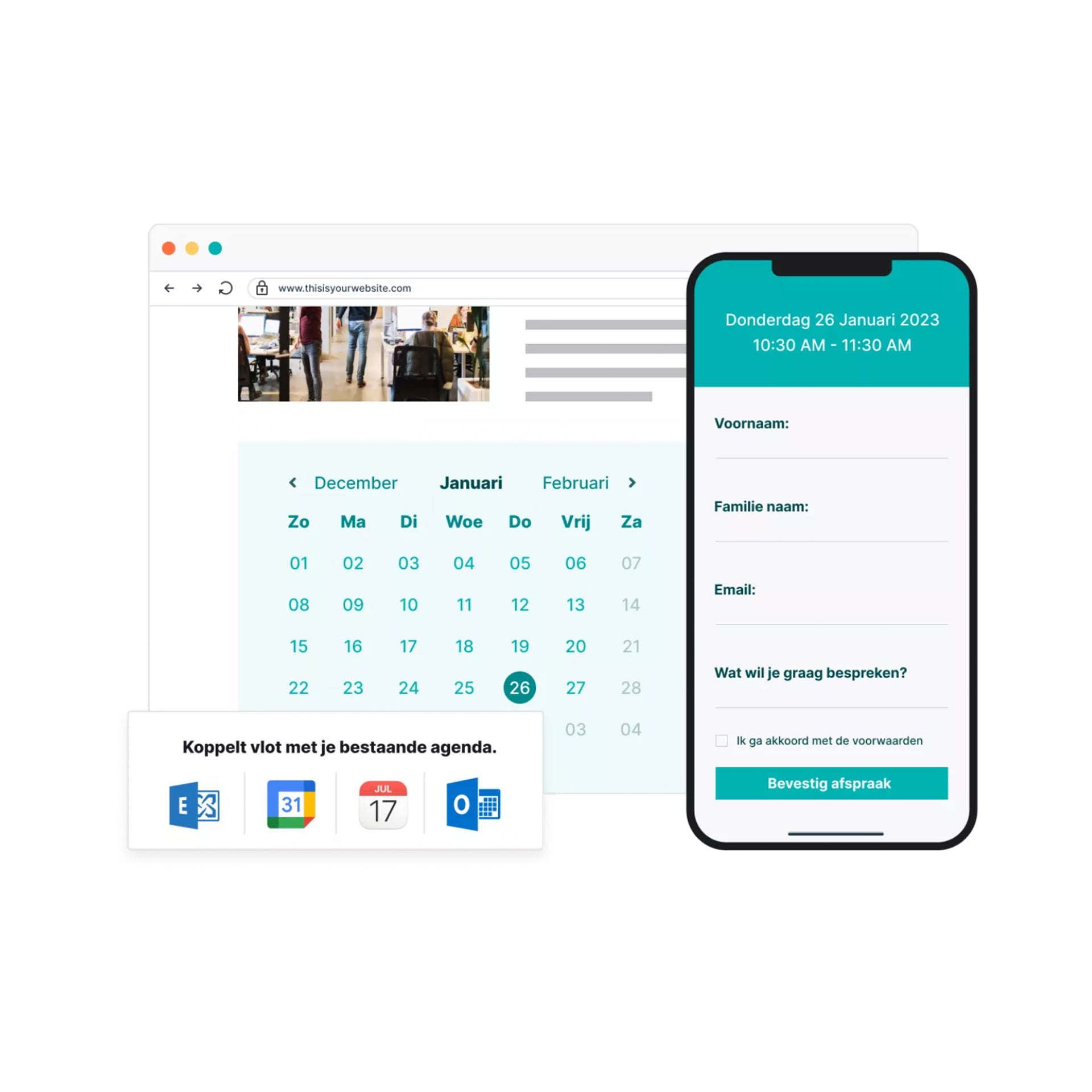 Teamleader integratie website KNEET Teamleader